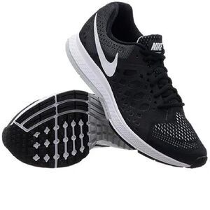 NEW Nike Shoe Zoom Pegasus 31 Mens Black Sneakers Running 652925-010 Black White